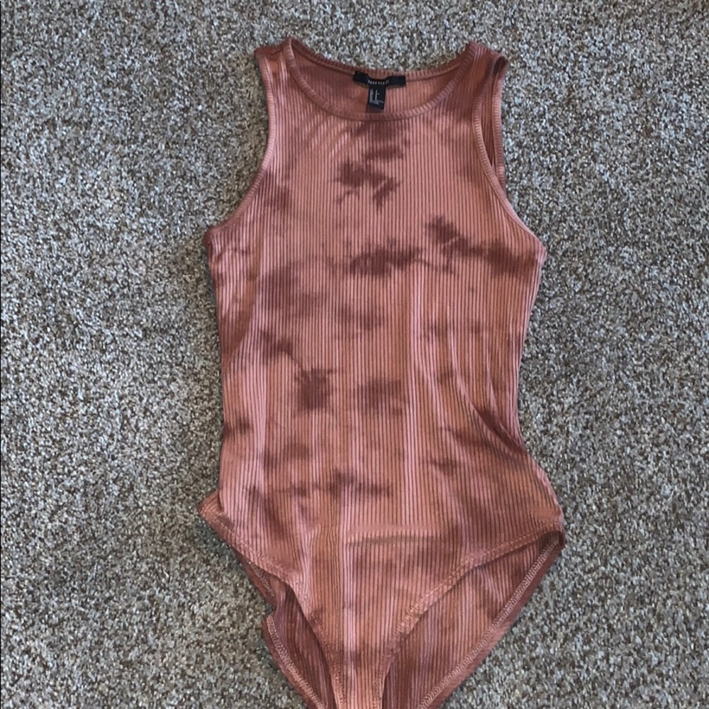 Forever 21 Tie-dye Bodysuit